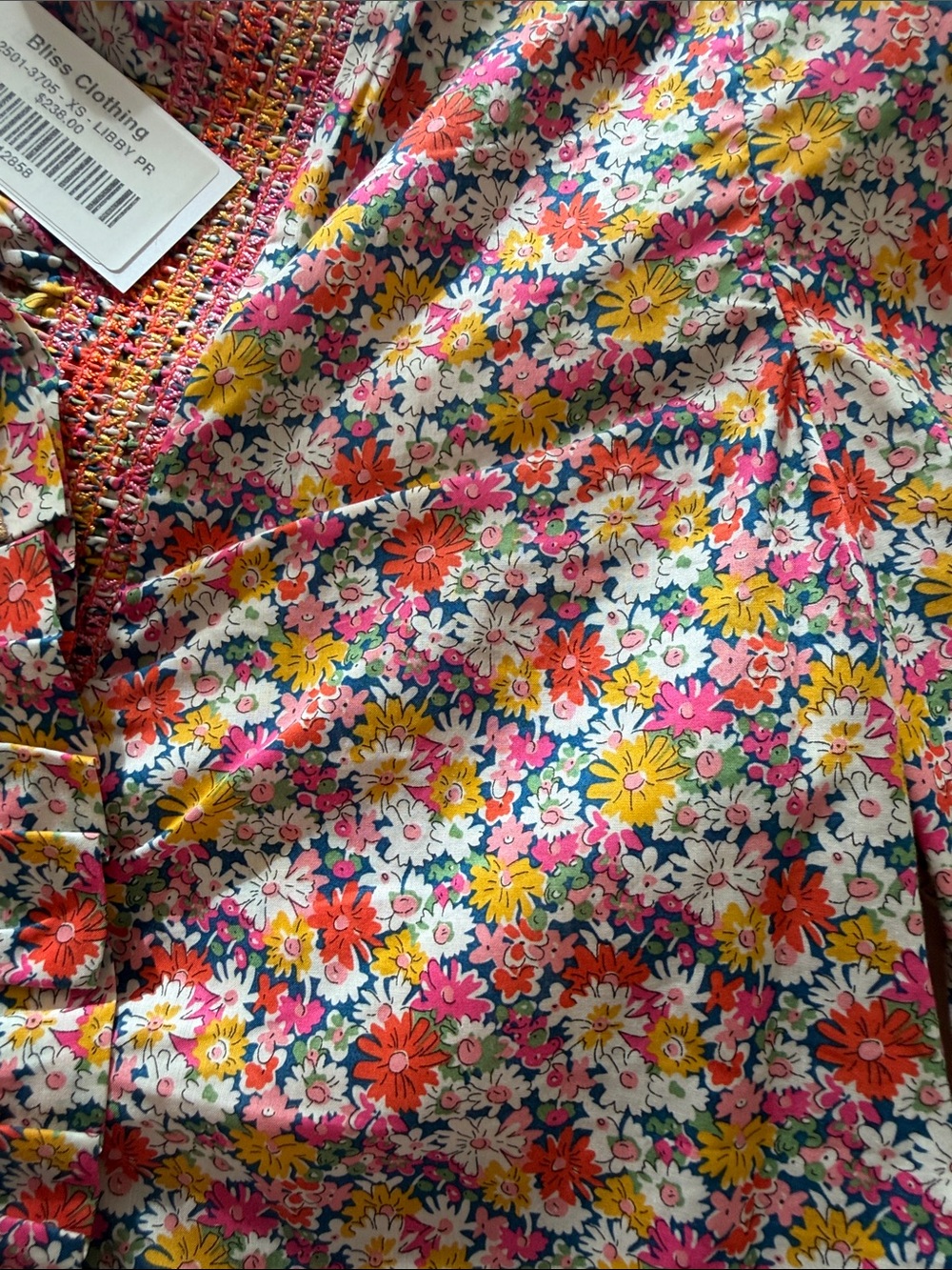 Love the Label ZURI SHORT SLEEVE TOP IN LIBBY PRINT. New with tags. XS - Picture 5 of 5